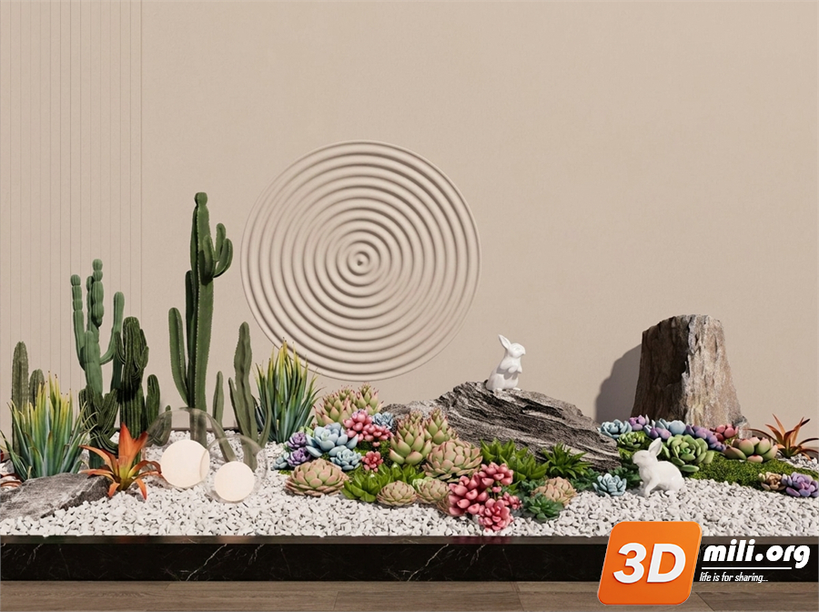 Mini Garden Skp Files 